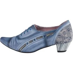 Maciejka Hochfront-Pumps - Blau -LAURAVITA-Shop 10296716 03
