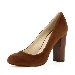 EVITA Damen Pumps CRISTINA Klassische Pumps - Braun