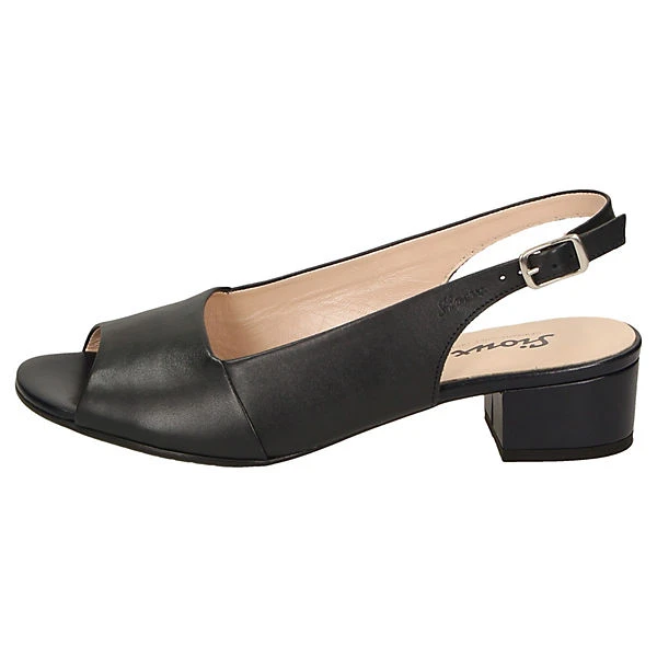 Sioux Sandale Zippora Sling-Pumps - Schwarz 2 Sioux Sandale Zippora Sling-Pumps - Schwarz – Bild 2