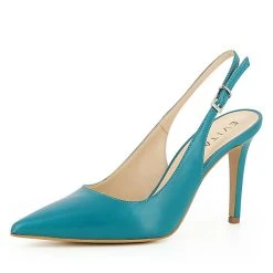 EVITA Damen Sling Pumps NATALIA Sling-Pumps - Petrol