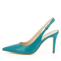 EVITA Damen Sling Pumps NATALIA Sling-Pumps - Petrol -LAURAVITA-Shop 11546141 04
