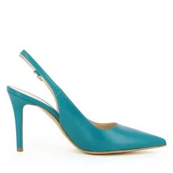 EVITA Damen Sling Pumps NATALIA Sling-Pumps - Petrol -LAURAVITA-Shop 11546141 05