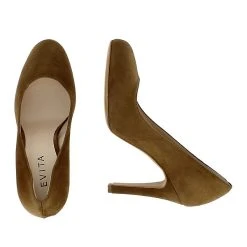 EVITA Damen Pumps CRISTINA Klassische Pumps - Cognac -LAURAVITA-Shop 12636684 05
