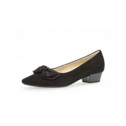 Gabor Elegante Pumps Rauleder Schwarz Klassische Pumps - Schwarz
