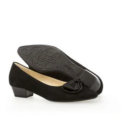 Gabor Elegante Pumps Rauleder Schwarz Klassische Pumps - Schwarz 9 Gabor Elegante Pumps Rauleder Schwarz Klassische Pumps - Schwarz -LAURAVITA-Shop 12805132 05