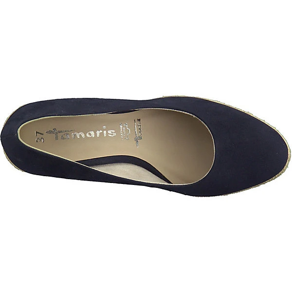 Tamaris Keilpumps - Dunkelblau 4 Tamaris Keilpumps - Dunkelblau – Bild 4