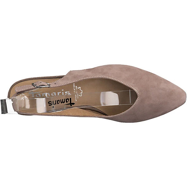 Tamaris Sling-Pumps - Taupe 4 Tamaris Sling-Pumps - Taupe – Bild 4