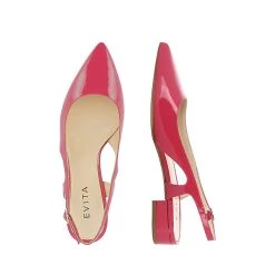 EVITA Damen Sling Pumps FRANCA Sling-Pumps - Beere 10 EVITA Damen Sling Pumps FRANCA Sling-Pumps - Beere -LAURAVITA-Shop 14776007 05
