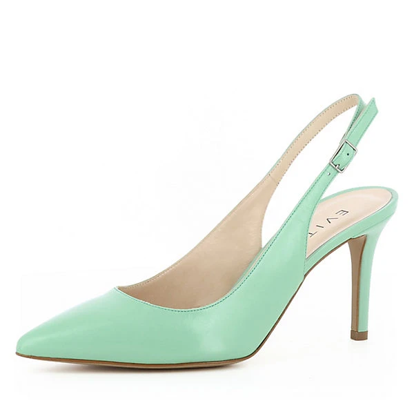 EVITA Damen Sling Pumps EMANUELA Sling-Pumps - Mint 1 EVITA Damen Sling Pumps EMANUELA Sling-Pumps - Mint