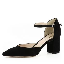 EVITA Damen Pumps Halboffen CHIARA Klassische Pumps - Schwarz