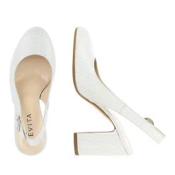 EVITA Damen Sling Pumps NICOLINA Sling-Pumps - Beige -LAURAVITA-Shop 14785701 05