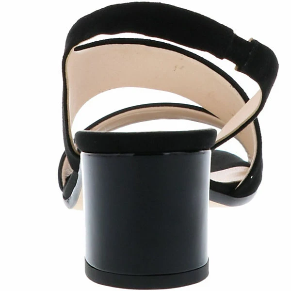 Vista Damen Sandaletten Sling Pumps High Heels Schwarz - Schwarz 2 Vista Damen Sandaletten Sling Pumps High Heels Schwarz - Schwarz – Bild 2