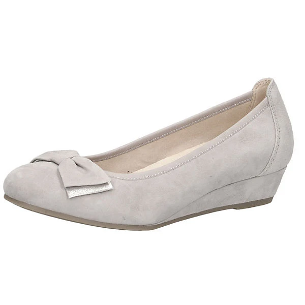 Caprice 9-22309-24 201 Damen Leder Keil-Pumps Grey Suede Grau Keilpumps - Grau 1 Caprice 9-22309-24 201 Damen Leder Keil-Pumps Grey Suede Grau Keilpumps - Grau