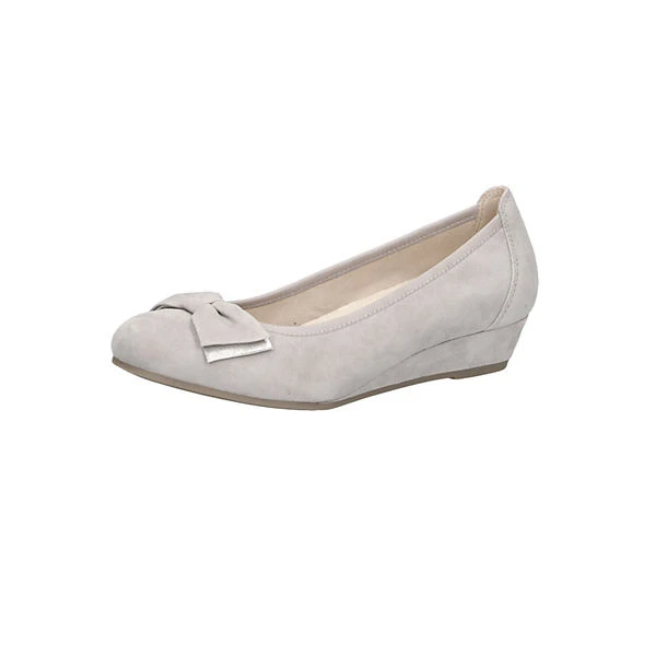 Caprice 9-22309-24 201 Damen Leder Keil-Pumps Grey Suede Grau Keilpumps - Grau 2 Caprice 9-22309-24 201 Damen Leder Keil-Pumps Grey Suede Grau Keilpumps - Grau – Bild 2