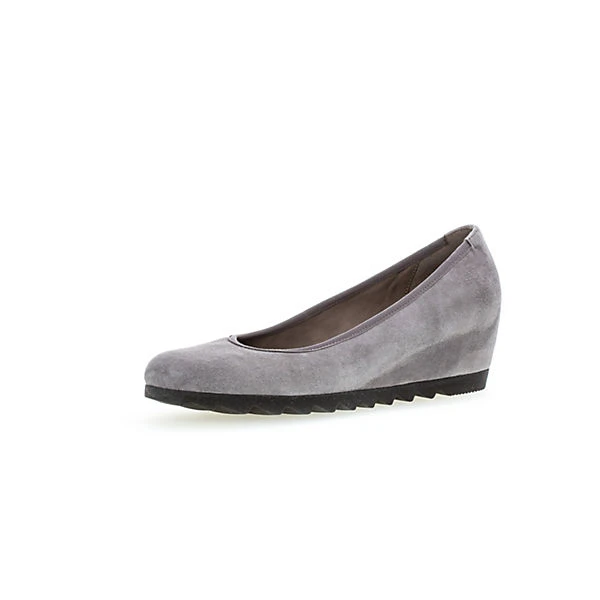 Gabor Keilpumps Rauleder Grau Keilpumps - Grau 1 Gabor Keilpumps Rauleder Grau Keilpumps - Grau