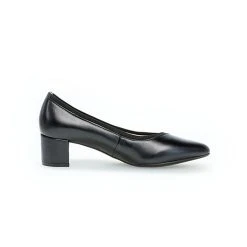 Gabor Elegante Pumps Glattleder Schwarz Klassische Pumps - Schwarz -LAURAVITA-Shop 16274260 03