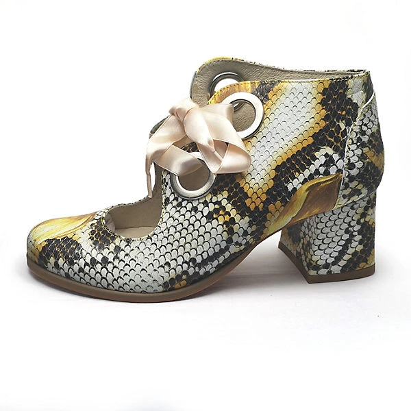 Tiggers® Tiggers Tiggers Elin 04 Gelb Keilpumps - Gelb 2 Tiggers® Tiggers Tiggers Elin 04 Gelb Keilpumps - Gelb – Bild 2