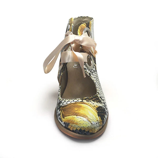 Tiggers® Tiggers Tiggers Elin 04 Gelb Keilpumps - Gelb 3 Tiggers® Tiggers Tiggers Elin 04 Gelb Keilpumps - Gelb – Bild 3