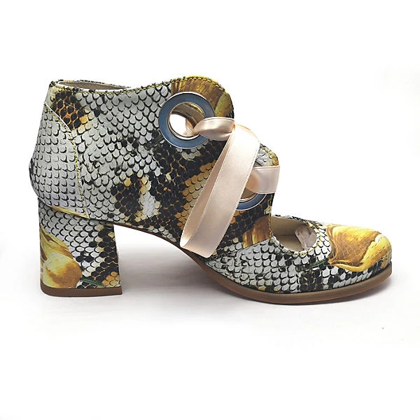 Tiggers® Tiggers Tiggers Elin 04 Gelb Keilpumps - Gelb 4 Tiggers® Tiggers Tiggers Elin 04 Gelb Keilpumps - Gelb – Bild 4