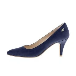 XAVER LUIS Pumps MARINA - Bequeme Spitze Pumps In Feinem Veloursleder Klassische Pumps