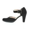 XAVER LUIS Pumps SOFINA - Spangenpumps Mit Strass-Schließe Spangenpumps