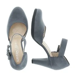 XAVER LUIS Pumps SOFINA - Spangenpumps Mit Strass-Schließe Spangenpumps -LAURAVITA-Shop 17588429 03