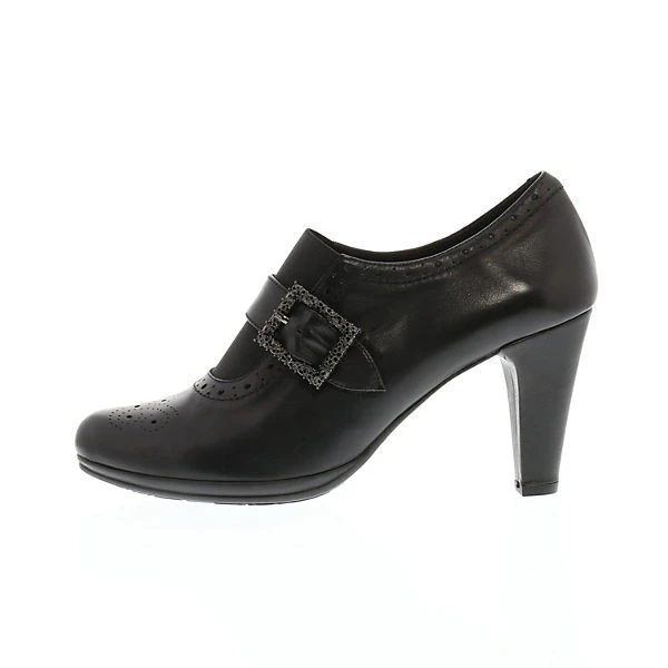 XAVER LUIS Pumps SOLANA - Hochfrontpumps Mit Strass-Schließe Hochfront-Pumps - Schwarz 1 XAVER LUIS Pumps SOLANA - Hochfrontpumps Mit Strass-Schließe Hochfront-Pumps - Schwarz