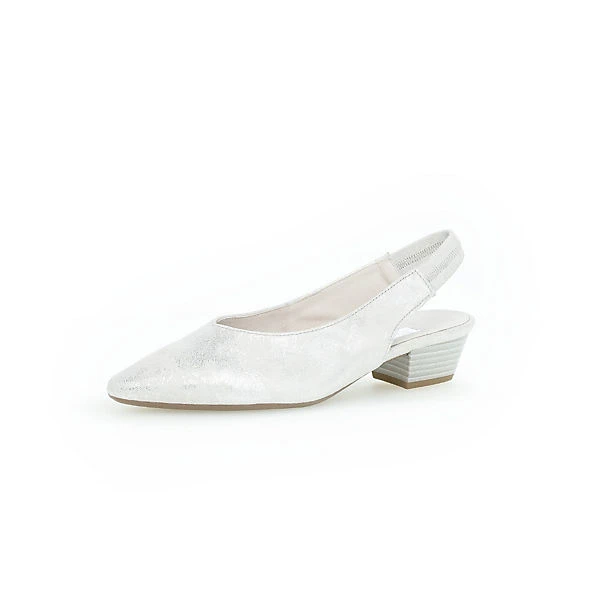 Gabor Slingpumps Sling-Pumps - Silber 1 Gabor Slingpumps Sling-Pumps - Silber