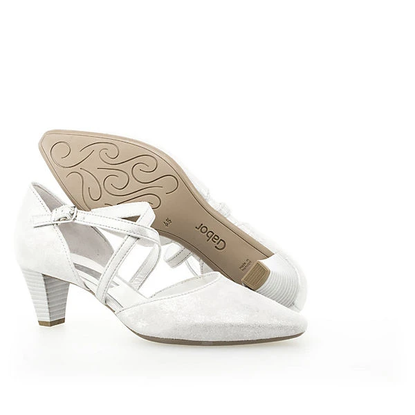 Gabor Spangenpumps Spangenpumps - Weiß 5 Gabor Spangenpumps Spangenpumps - Weiß – Bild 5