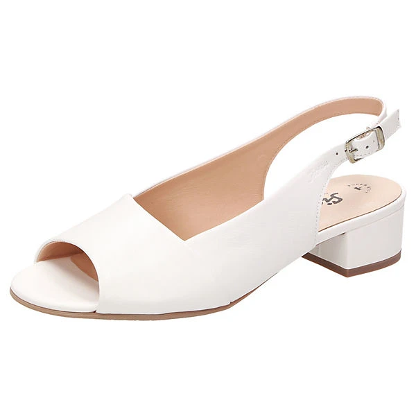 Sioux Sandale Zippora Sling-Pumps - Weiß 1 Sioux Sandale Zippora Sling-Pumps - Weiß