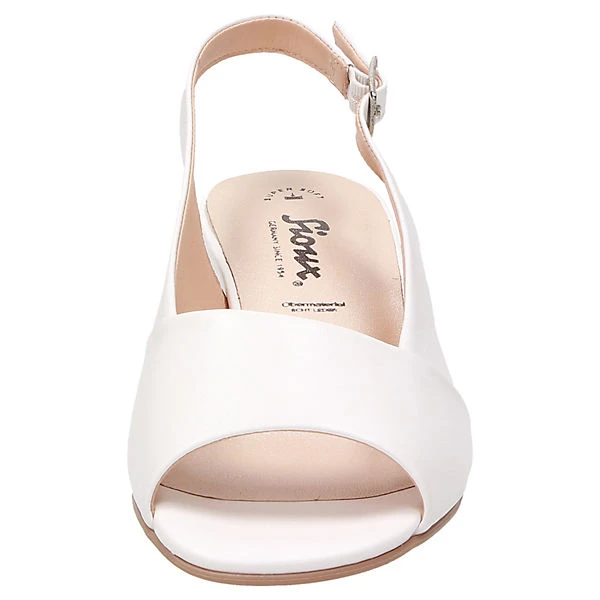 Sioux Sandale Zippora Sling-Pumps - Weiß 3 Sioux Sandale Zippora Sling-Pumps - Weiß – Bild 3