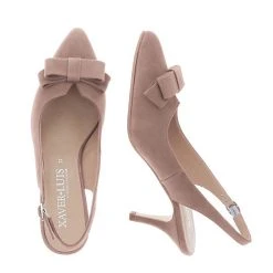 XAVER LUIS Pumps MINA - Spitze Sling-Pumps Mit Schleife Sling-Pumps 5 XAVER LUIS Pumps MINA - Spitze Sling-Pumps Mit Schleife Sling-Pumps -LAURAVITA-Shop 20682399 03