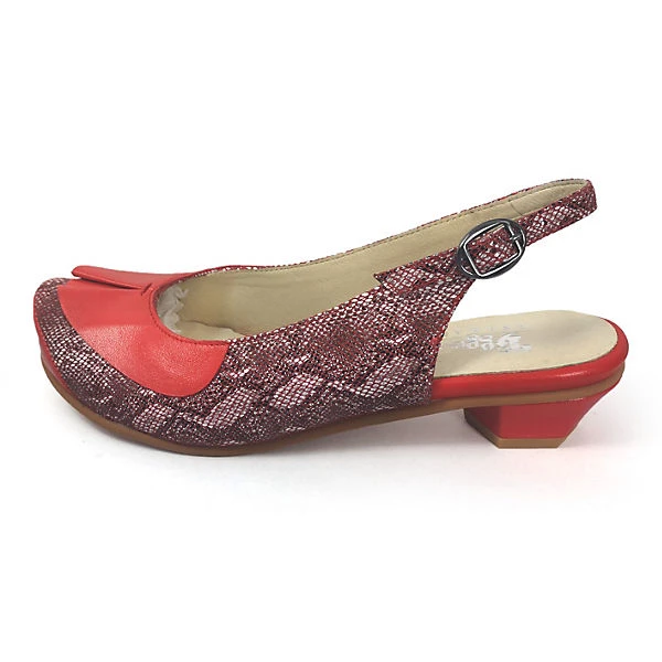 Tiggers® Tiggers Tiggers Lara 15 Rot/phyton Keilpumps - Rot 2 Tiggers® Tiggers Tiggers Lara 15 Rot/phyton Keilpumps - Rot – Bild 2