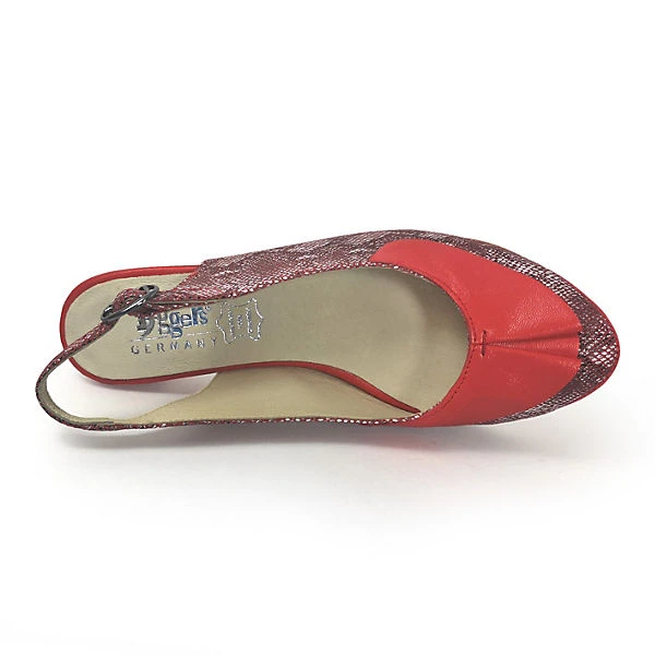 Tiggers® Tiggers Tiggers Lara 15 Rot/phyton Keilpumps - Rot 5 Tiggers® Tiggers Tiggers Lara 15 Rot/phyton Keilpumps - Rot – Bild 5