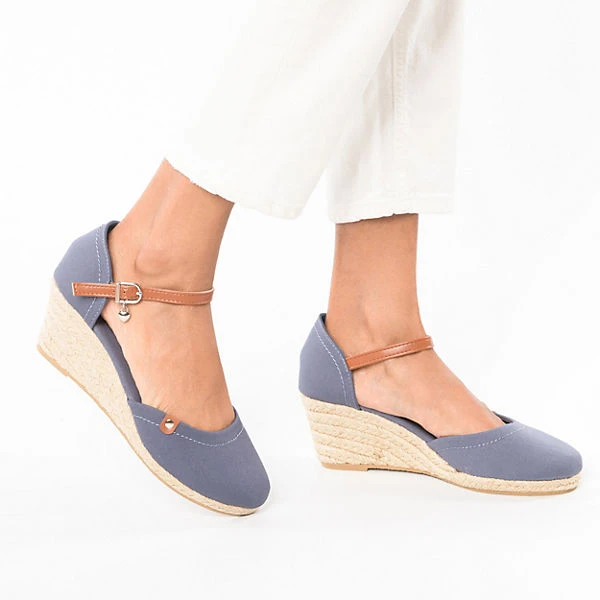 Inselhauptstadt Insel Keilpumps 2 Inselhauptstadt Insel Keilpumps – Bild 2