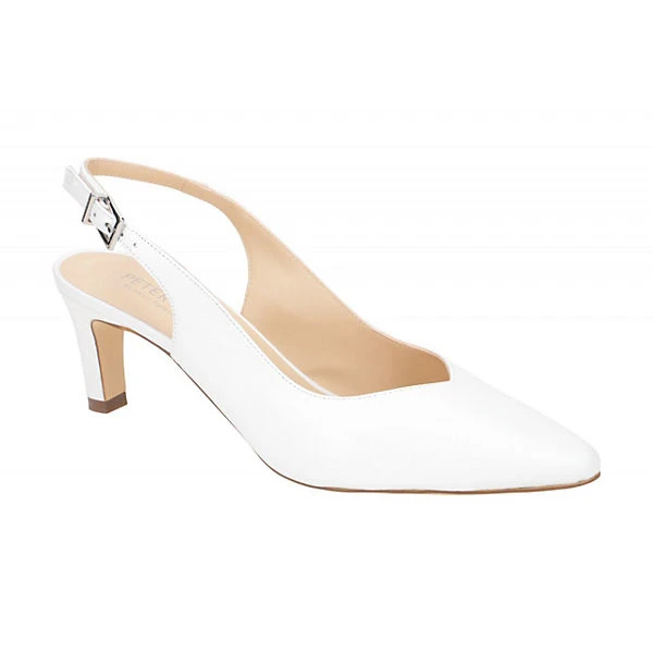 PETER KAISER Damenschuhe MEDANA 63 Sling-Pumps - Weiß 1 PETER KAISER Damenschuhe MEDANA 63 Sling-Pumps - Weiß