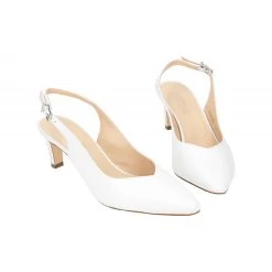 PETER KAISER Damenschuhe MEDANA 63 Sling-Pumps - Weiß 32 PETER KAISER Damenschuhe MEDANA 63 Sling-Pumps - Weiß -LAURAVITA-Shop 25362040 10