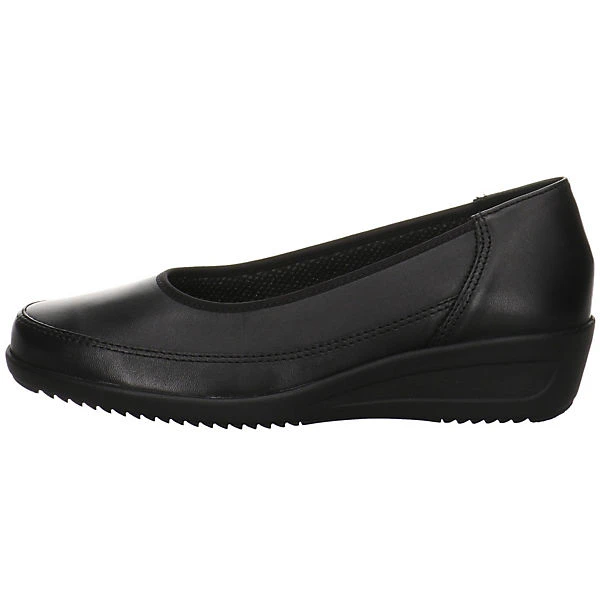 Ara Damen Pumps Schuhe Zürich Pumps Elegant Klassisch Glattleder Uni Keilpumps - Schwarz 2 Ara Damen Pumps Schuhe Zürich Pumps Elegant Klassisch Glattleder Uni Keilpumps - Schwarz – Bild 2