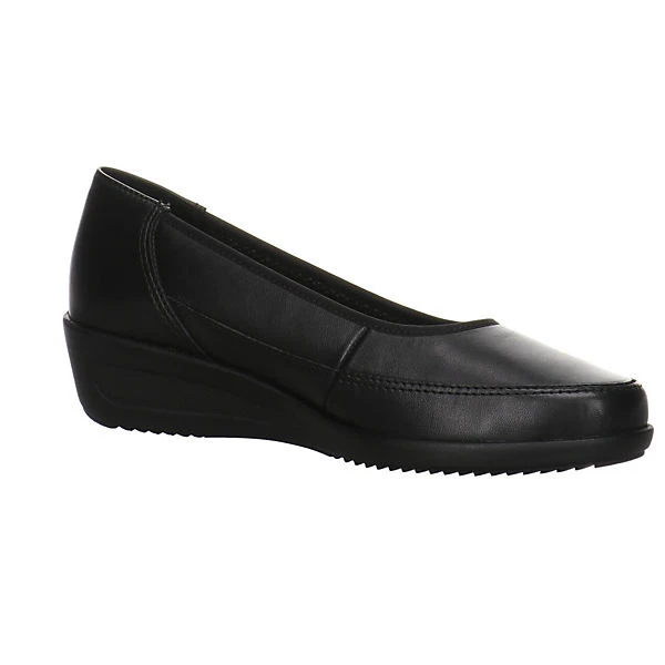 Ara Damen Pumps Schuhe Zürich Pumps Elegant Klassisch Glattleder Uni Keilpumps - Schwarz 6 Ara Damen Pumps Schuhe Zürich Pumps Elegant Klassisch Glattleder Uni Keilpumps - Schwarz – Bild 6
