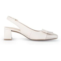 Gabor Sling-Pumps - Creme 11 Gabor Sling-Pumps - Creme -LAURAVITA-Shop 28363891 05