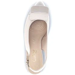 Gabor Sling-Pumps - Creme 12 Gabor Sling-Pumps - Creme -LAURAVITA-Shop 28363891 06