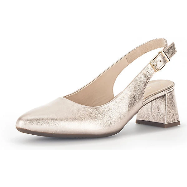 Gabor Sling-Pumps - Gold 1 Gabor Sling-Pumps - Gold