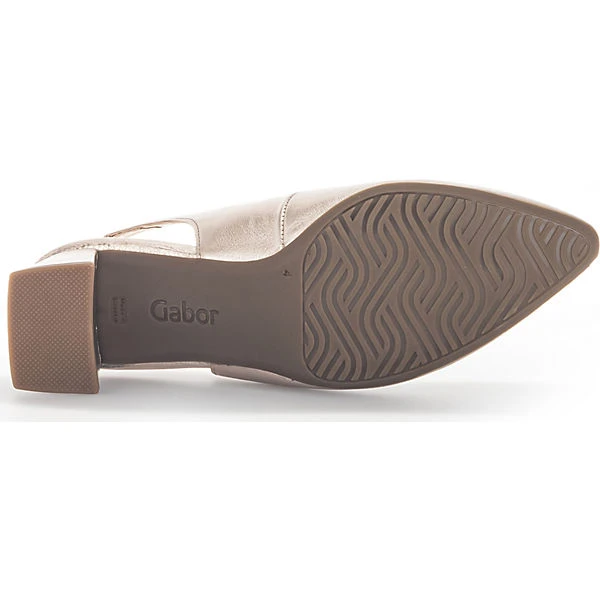Gabor Sling-Pumps - Gold 7 Gabor Sling-Pumps - Gold – Bild 7