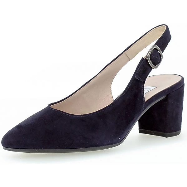 Gabor Sling-Pumps - Dunkelblau 1 Gabor Sling-Pumps - Dunkelblau