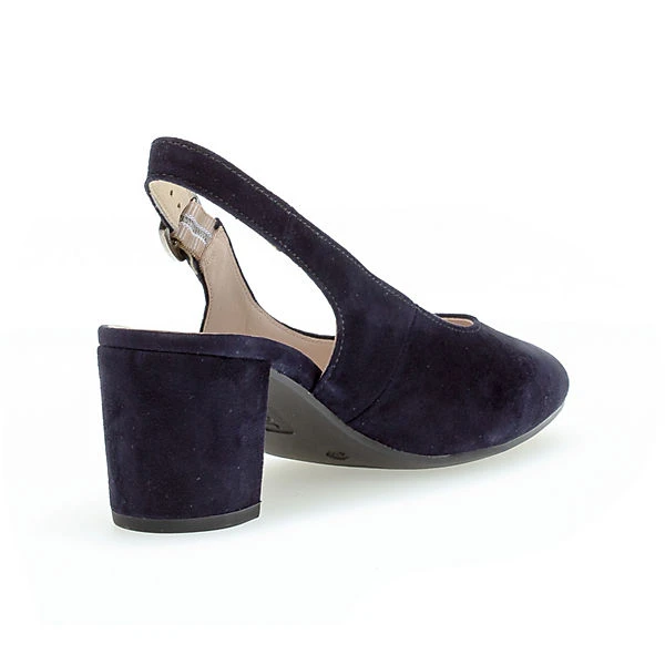 Gabor Sling-Pumps - Dunkelblau 4 Gabor Sling-Pumps - Dunkelblau – Bild 4