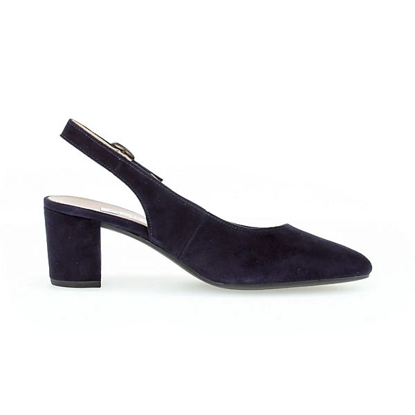 Gabor Sling-Pumps - Dunkelblau 5 Gabor Sling-Pumps - Dunkelblau – Bild 5