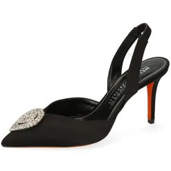 Melvin & Hamilton Lisa 1 High Heels Sling-Pumps - Schwarz 7 Melvin & Hamilton Lisa 1 High Heels Sling-Pumps - Schwarz -LAURAVITA-Shop 28407516 03