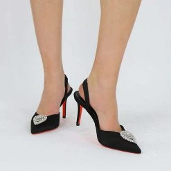 Melvin & Hamilton Lisa 1 High Heels Sling-Pumps - Schwarz