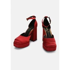 Buffalo Pumps May Dorsay Klassische Pumps - Rot -LAURAVITA-Shop 29171477 03