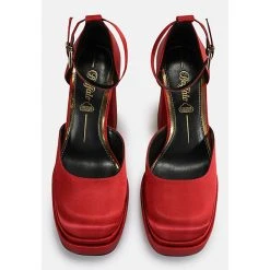 Buffalo Pumps May Dorsay Klassische Pumps - Rot -LAURAVITA-Shop 29171477 04